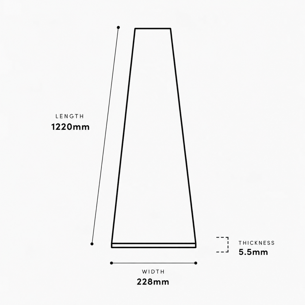 Melange Oak Luxury Click Vinyl Flooring 5.5mm