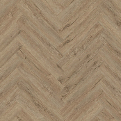 Canyon Oak Herringbone Luxury Click Vinyl Flooring 5.5mm