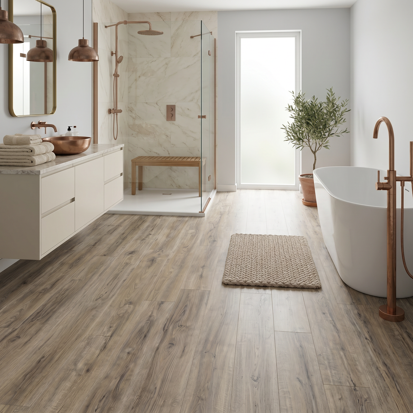 Cartmel Oak Luxury Click Vinyl Flooring 5mm