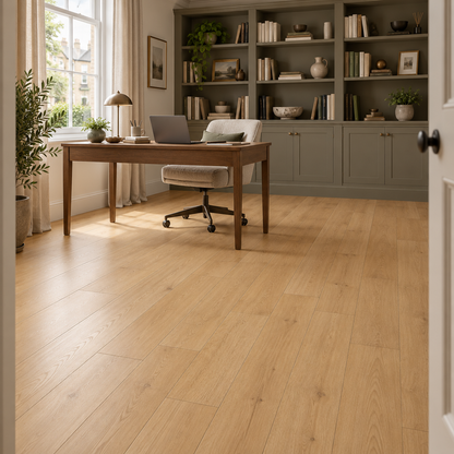 Taupe oak Luxury Click Vinyl Flooring 6mm