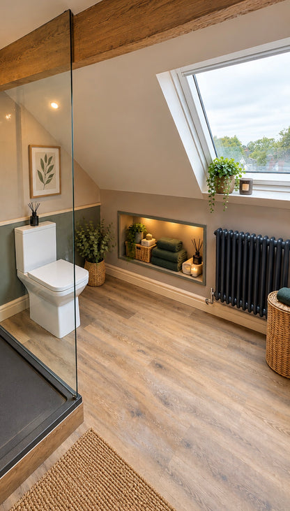 Grizedale Aged Oak Luxury Click Vinyl Flooring 7mm