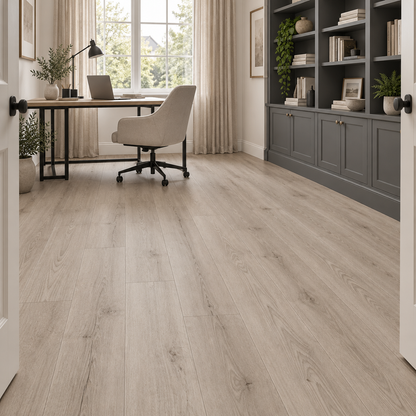 Stone Grey Oak Luxury Click Vinyl Flooring 6mm