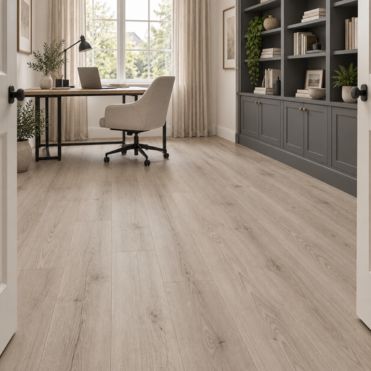 Stone Grey Oak Luxury Click Vinyl Flooring 6mm