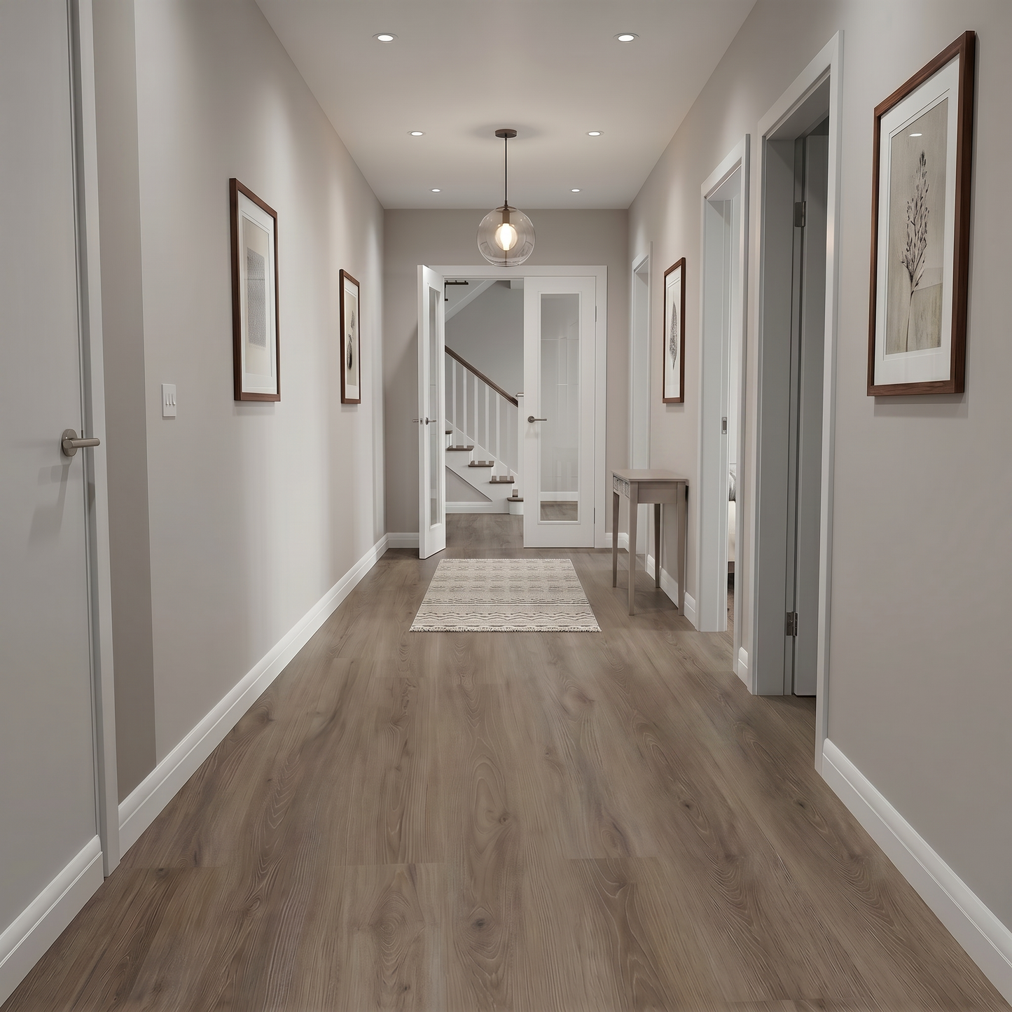 Warm Ash Luxury Click Vinyl Flooring 5mm