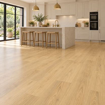 Golden Oak Luxury Click Vinyl Flooring 6mm