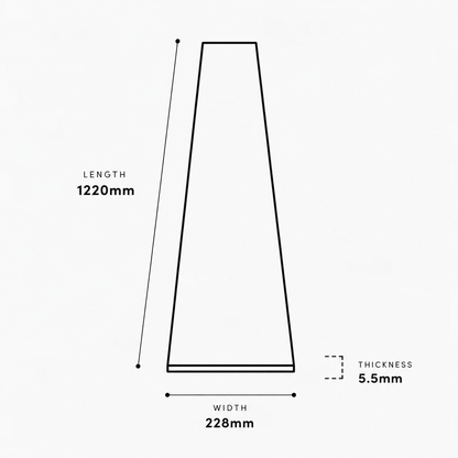 Melange Oak Luxury Click Vinyl Flooring 5.5mm