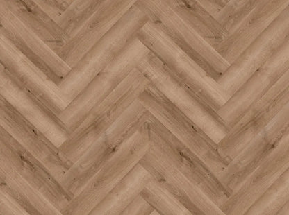 French Oak Herringbone Luxury Click Vinyl Flooring 5.2mm