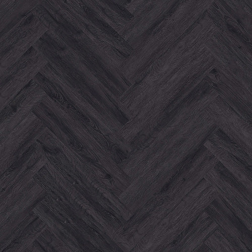 Black Ash Herringbone Luxury Click Vinyl Flooring 5mm