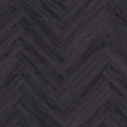 Black Ash Herringbone Luxury Click Vinyl Flooring 5mm