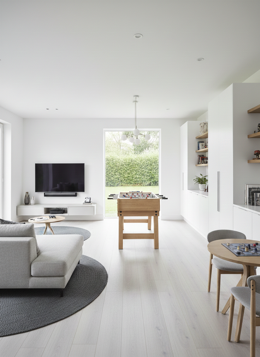 Ivory Luxury Click Vinyl Flooring 5mm