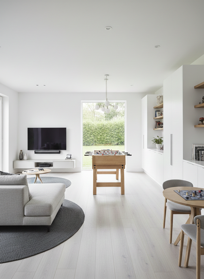 Ivory Luxury Click Vinyl Flooring 5mm