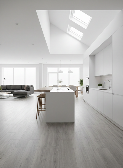 Azure Grey Luxury Click Vinyl Flooring 5mm