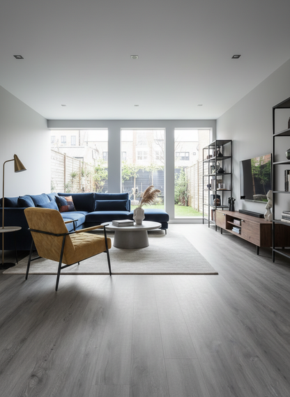 Azure Grey Luxury Click Vinyl Flooring 5mm